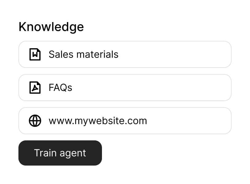 Train AI Customer Support Agent